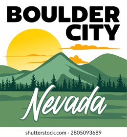 Boulder City, Nevada, with its captivating and stunning natural scenery