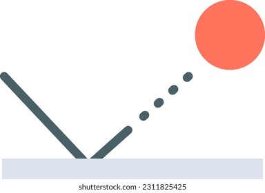 Bounce icon vector image. Suitable for mobile application web application and print media.