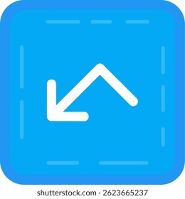 Diseño de icono de Vector de línea de rebote
