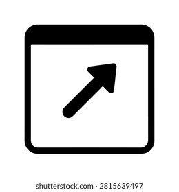 Bounce Rate Analytics Vector Icon