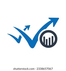 Icono azul plano de velocidad de abalanzamiento Isolación en la ilustración del vector de fondo blanco | Iconos de Seo