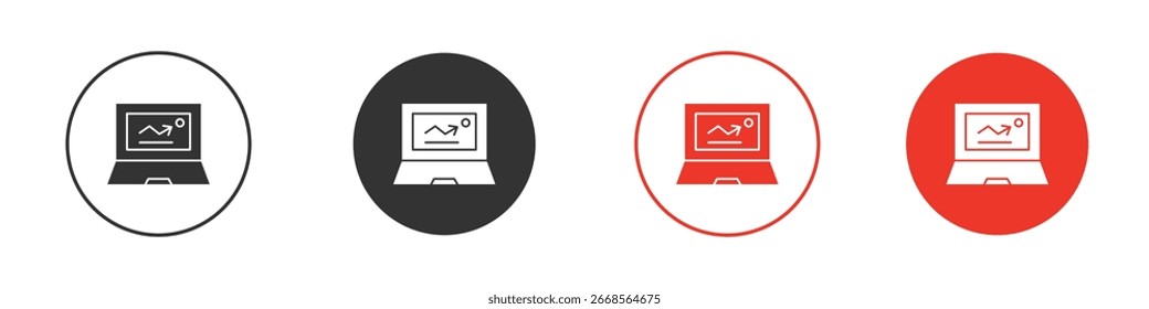 Bounce rate icon. Black style vector icons. Isolated sign symbol