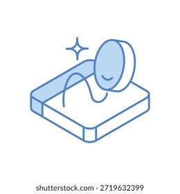 Icono de tasa de rebote Vector ilustración de stock