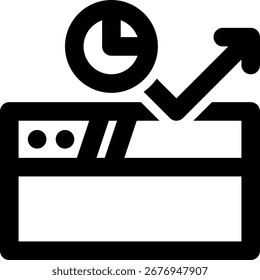 Ícone De Taxa De Repercussão, Tráfego Da Web, Estrutura De Tópicos Do Site