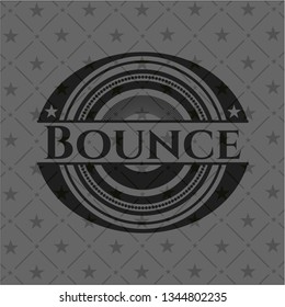 Bounce realistic black emblem