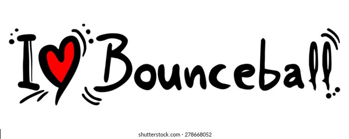 Bounceball love message