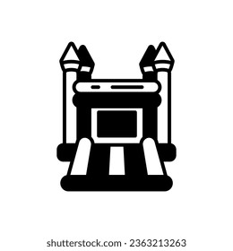 Bouncy Castle icon in vector. Illustration