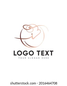 A Bouncy And Charming Calligraphy Font Type I Logo Template, Vector Logo For Business And Company Identity 