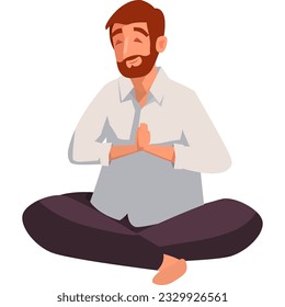 bound yoga asana pose illustraion for ui, ux, web, app, brochure, flyer and presentation design, etc.