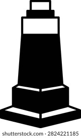Boundary Marker Monument Dual Tone