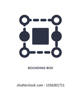 bounding box isolated icon. Simple element illustration from geometric figure concept. bounding box editable logo symbol design on white background. Can be use for web and mobile.