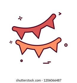 BOunties icon design vector