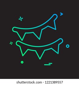 BOunties icon design vector