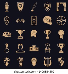 Bounty icons set. Simple set of 25 bounty vector icons for web for any design
