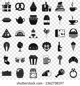 Bounty icons set. Simple style of 36 bounty vector icons for web for any design