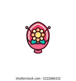 Bouquet - Color Icon Design