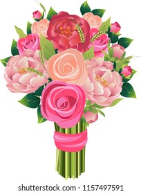 
Bouquet of flowers, 