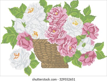 a bouquet of flowers