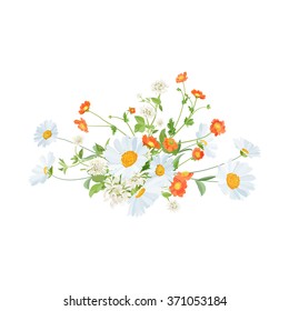 Bouquet of flowers daisy