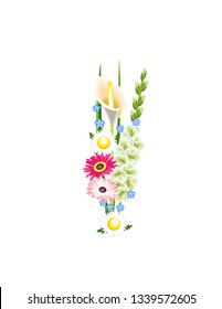 Bouquet of flowers decor