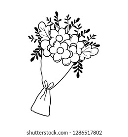 bouquet of flowers icon