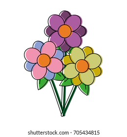 bouquet of flowers icon