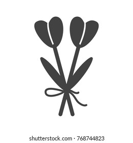 Bouquet, flowers icon