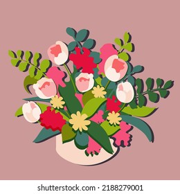 538 Flower box arrangement Stock Vectors, Images & Vector Art ...