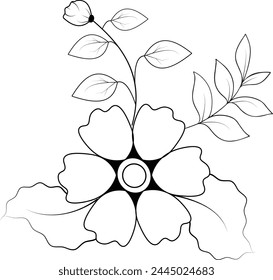 bouquet of flowers,illustration of a flower,flower, vector, floral, pattern, nature, illustration, vintage, flowers, plant, drawing, leaf, decoration, design, art, summer, sketch, wallpaper,