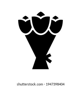 bouquet icon or logo isolated sign symbol vector illustration - high quality black style vector icons
