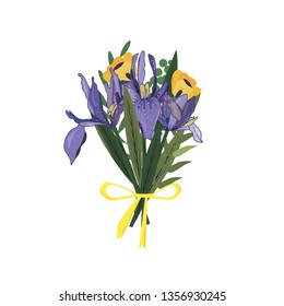 Bouquet of irises