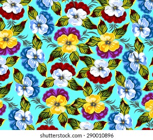 Bouquet of magnificent, bright spring colors