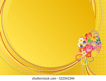 Bouquet. Pattern of Japan.