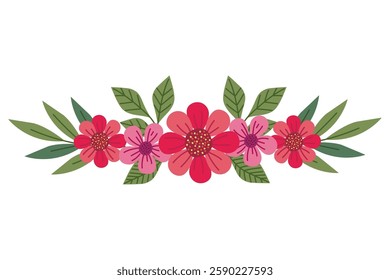 Bouquet of Pink Flowers And