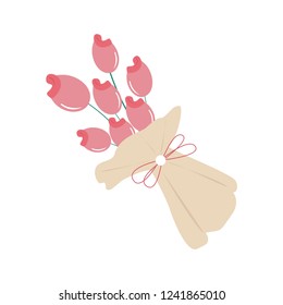 Bouquet  of roses vector illustration