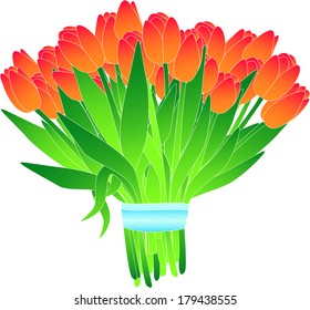 Bouquet of tulips