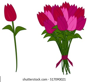 bouquet of tulips