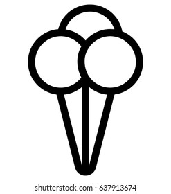 Bouquet Vector Icon 