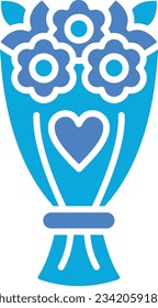 Bouquet vector icon. Can be used for printing, mobile and web applications.