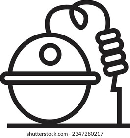 Bourbon Production Process Outline Icon