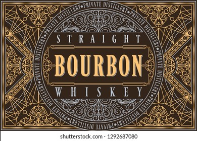 9,470 Bourbon label Images, Stock Photos & Vectors | Shutterstock