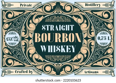 2,012 Bourbon Pattern Images, Stock Photos & Vectors | Shutterstock