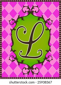 Boutique Alphabet Letter L