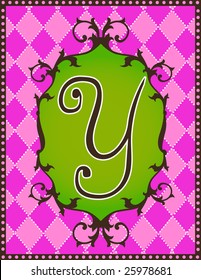 Boutique Alphabet Letter Y