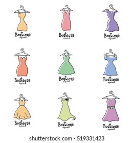 Boutique, Beauty logo series