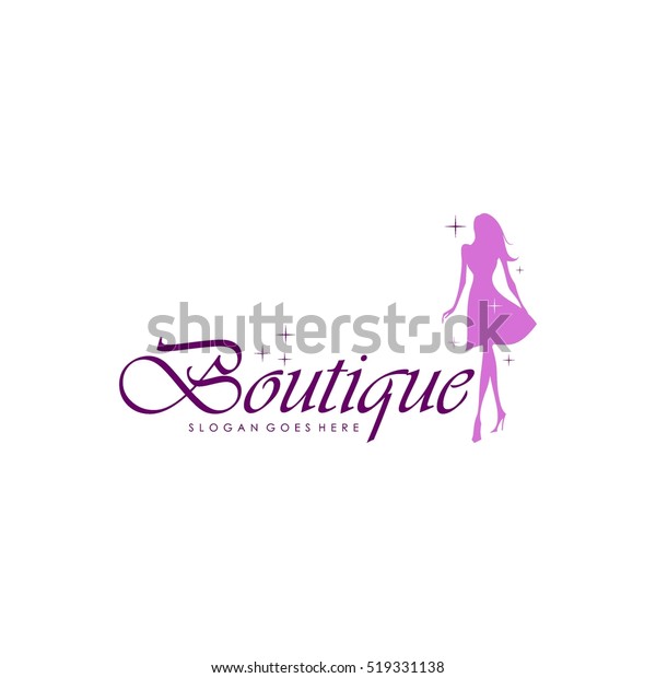 Boutique Beauty Logo Series Stock Vector (Royalty Free) 519331138