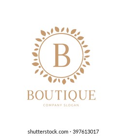 Boutique Brand, B letter logo