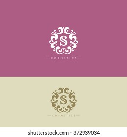 Boutique Brand,crests logo,S letter logo, Cosmetic logo,
tracery, king,hotel,fashion,luxury brand logo template