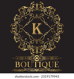  Boutique, Cafe, Hotel, Heraldic, Jewelry, Fashion and other vector illustration. Retro Royal Vintage Shields Logotype set. Vector calligraphyc Luxury logo design elements. 