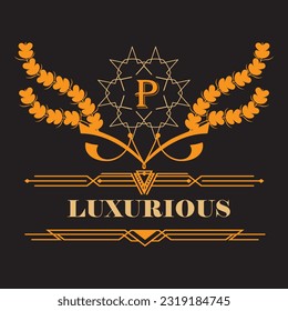  Boutique, Cafe, Hotel, Heraldic, Jewelry, Fashion and other vector illustration. Retro Royal Vintage Shields Logotype set. Vector calligraphyc Luxury logo design elements. 